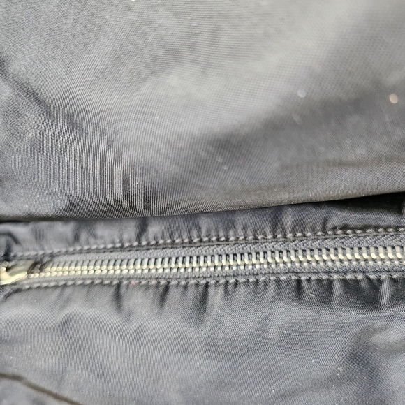 VINTAGE CANVAS/LEATHER BAG BY PRADA - Picture 8 of 11